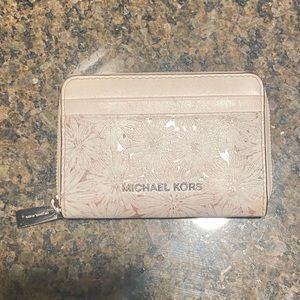 Micheal Kors flower wallet